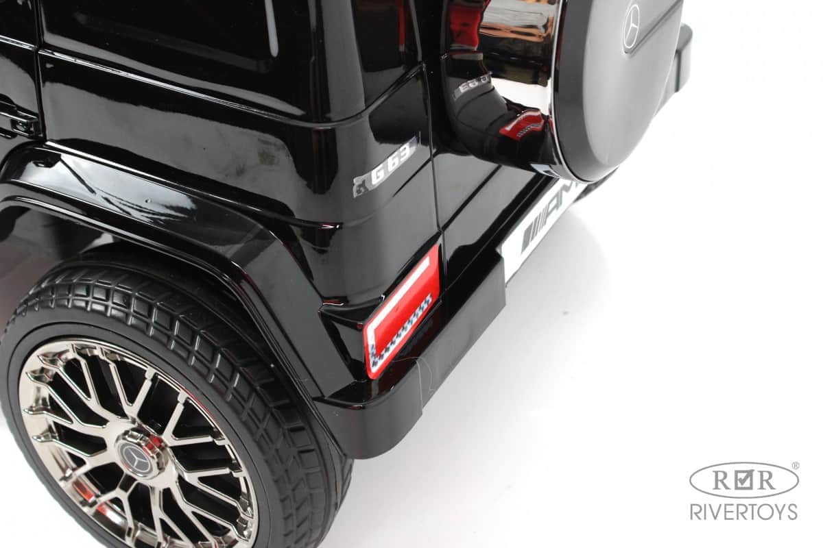 картинка Детский электромобиль Mercedes-AMG G63 (G222GG) черный глянец 