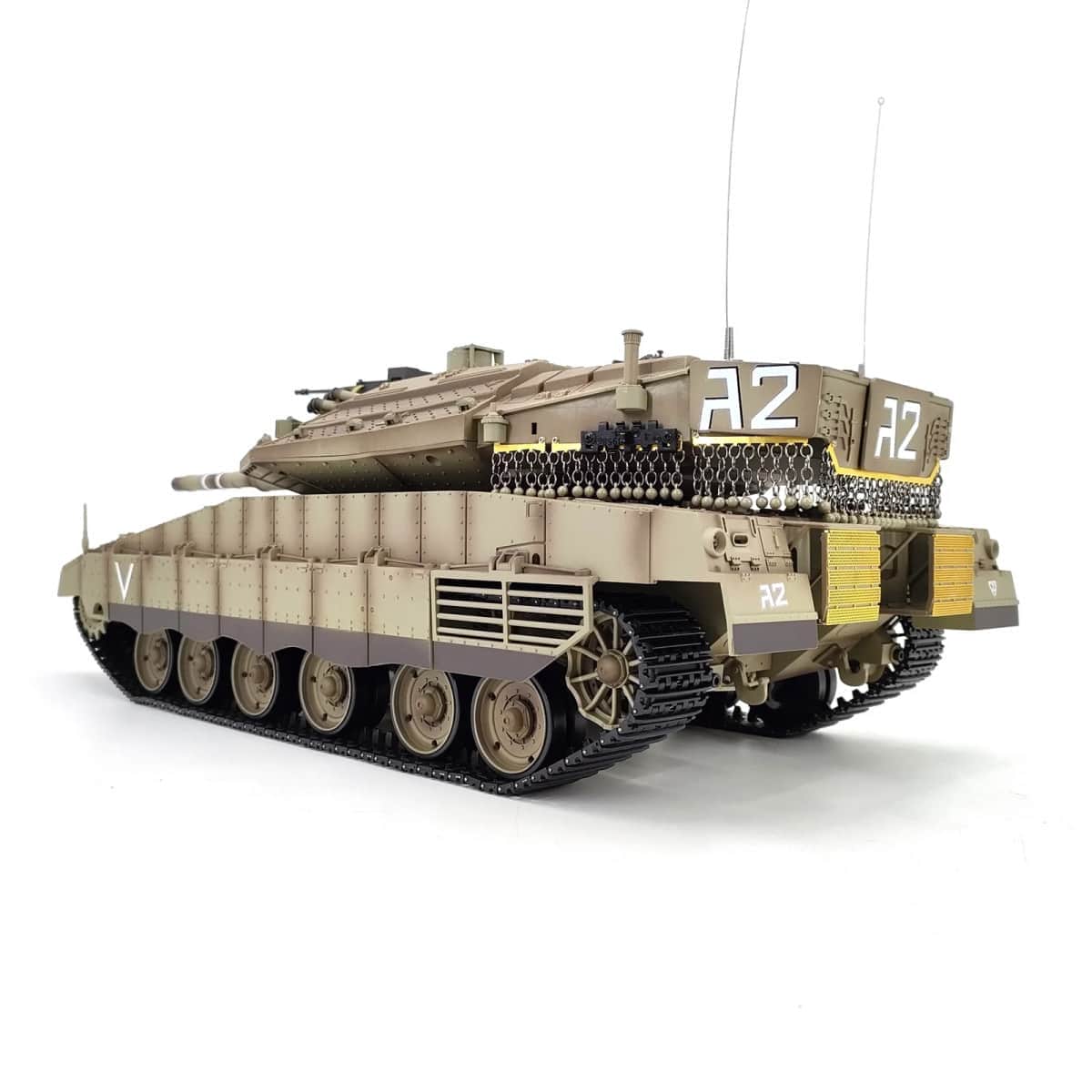 картинка Радиоуправляемый танк Heng Long Merkava MK4 S version V7.0 масштаб 1:16 2.4G - 3958-1Upg V7.0 