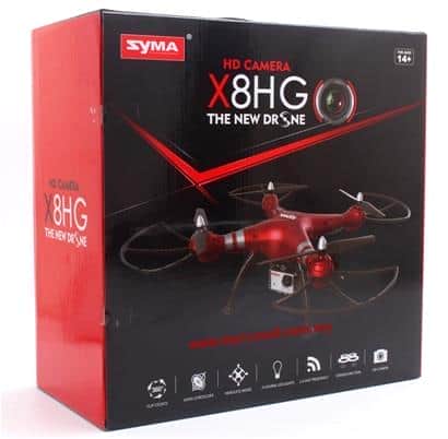 картинка Радиоуправляемый квадрокоптер Syma X8HG с барометром и 8MP HD камерой - X8HG 