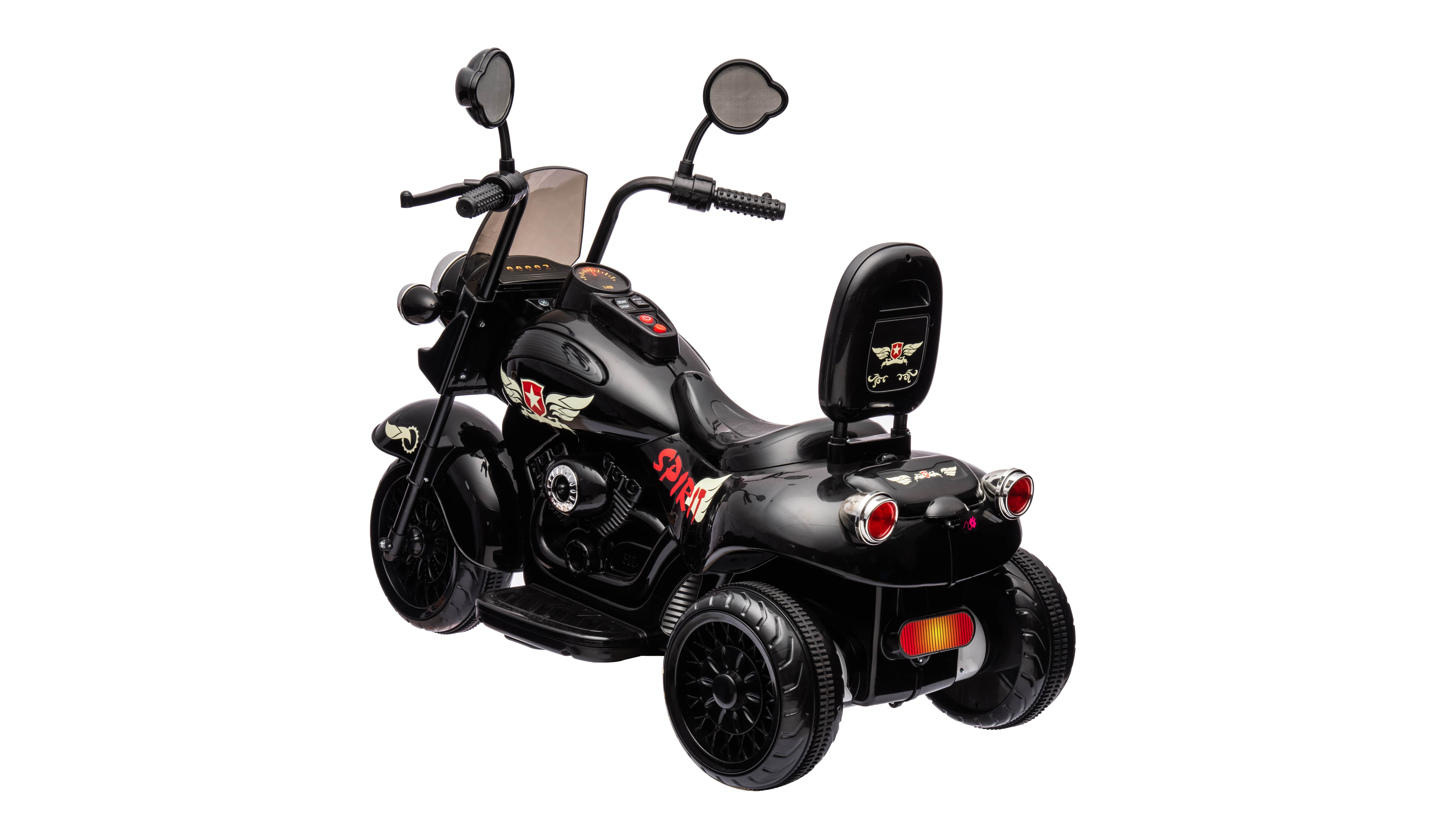 картинка Детский трицикл / чоппер Harley 12V - HL800-BLACK 