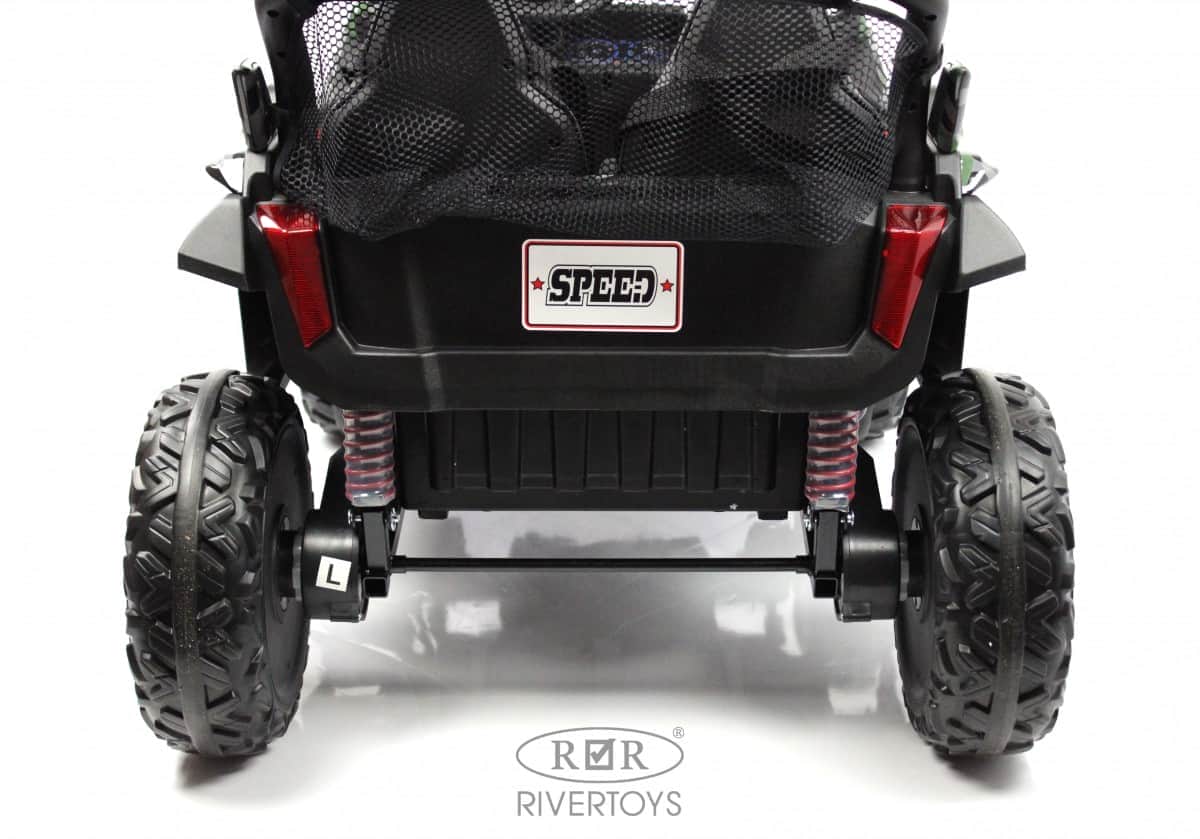 картинка Детский электромобиль T777TT 4WD зеленый камуфляж 