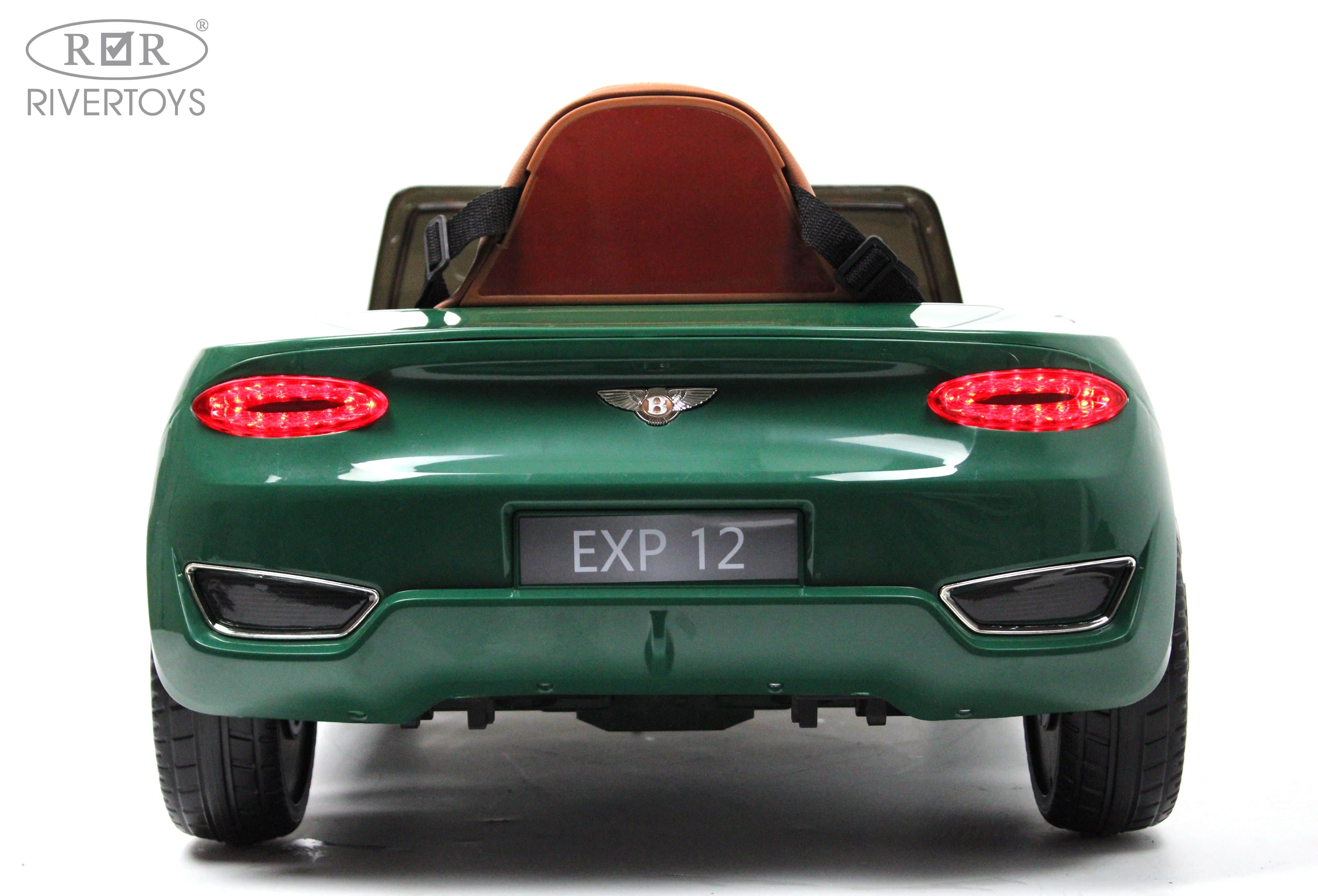 картинка Детский электромобиль Bentley EXP12 (JE1166) зеленый 