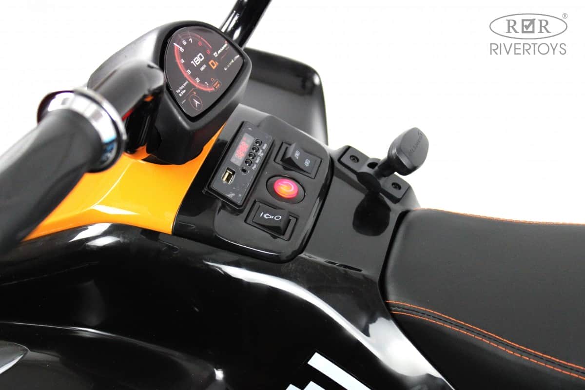 картинка Детский электроквадроцикл McLaren JL212 (P111BP) черный 