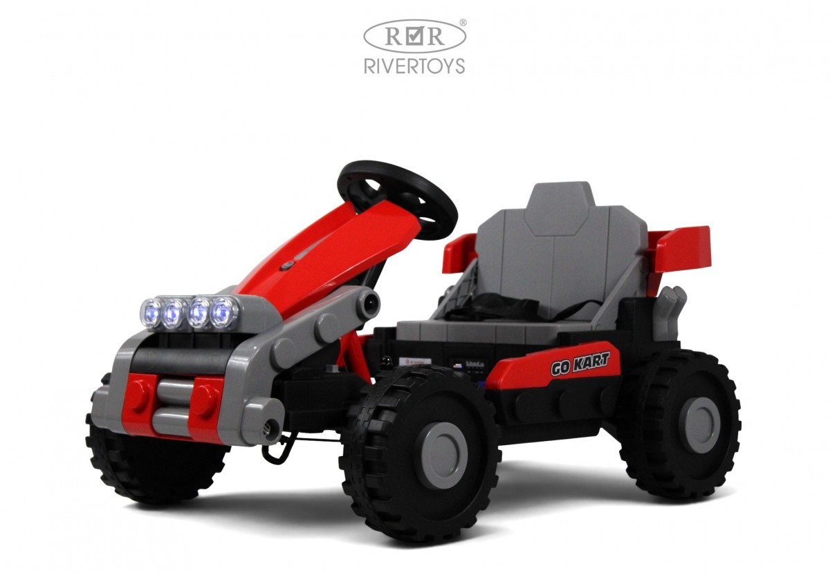 картинка Детский электротрицикл K303PX красный 