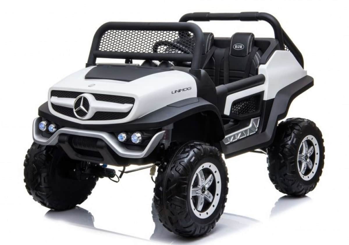 картинка Детский электромобиль Mercedes-Benz Unimog Concept (P555BP) белый 