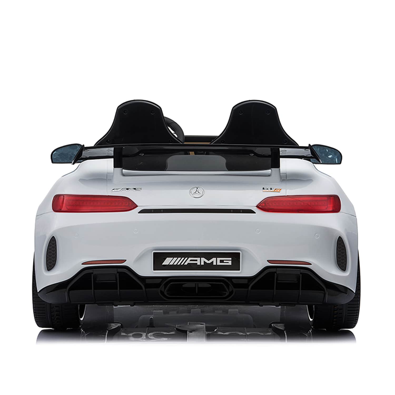 картинка Электромобиль Mercedes-Benz GT R (белый, 4WD, 12V) - HL289-WHITE 