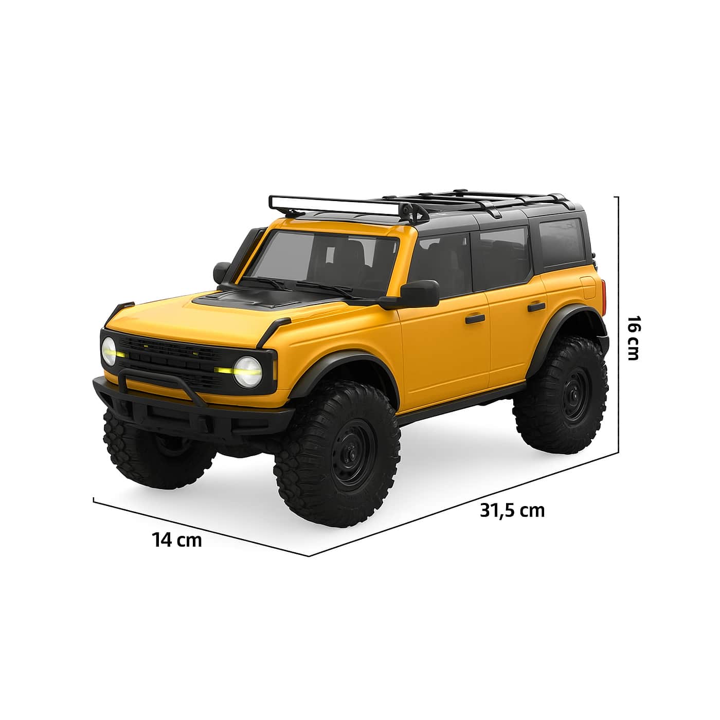 картинка Радиоуправляемый краулер HB Beluga (32 см, 4WD, 1:16) - HB-R1601 
