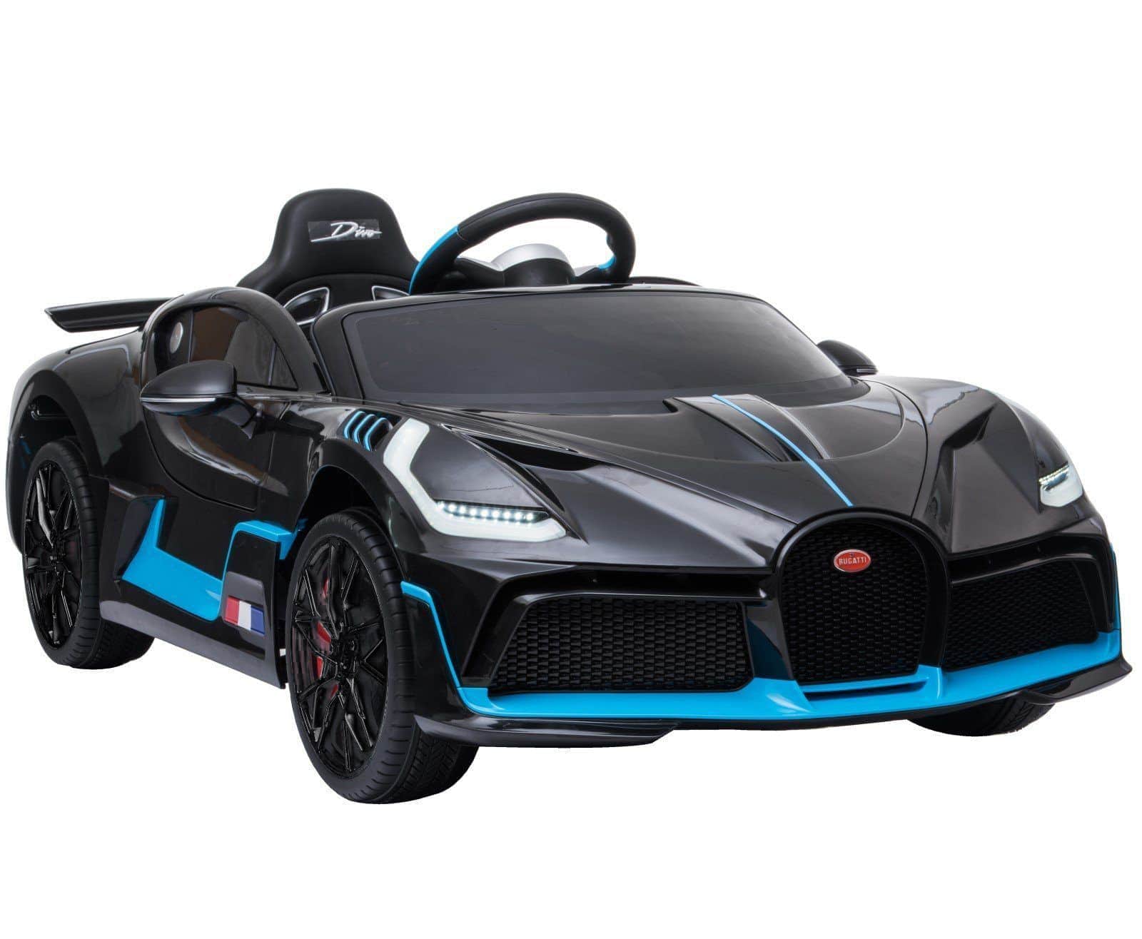 картинка Детский электромобиль Bugatti Divo 12V - BLACK - HL338 