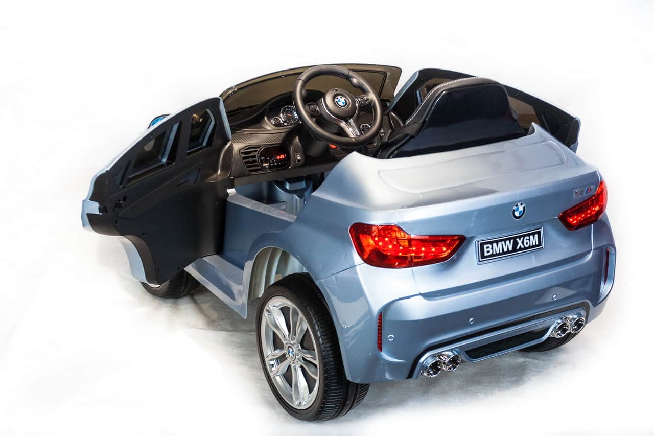 картинка Джип BMW X6M mini Серебро краска 