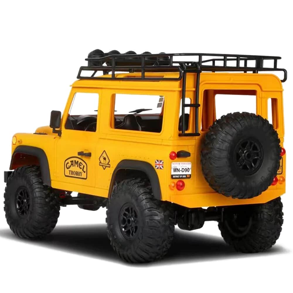 картинка Радиоуправляемый внедорожник Land Rover Defender 4WD 1:12 - MN-98-YELLOW 