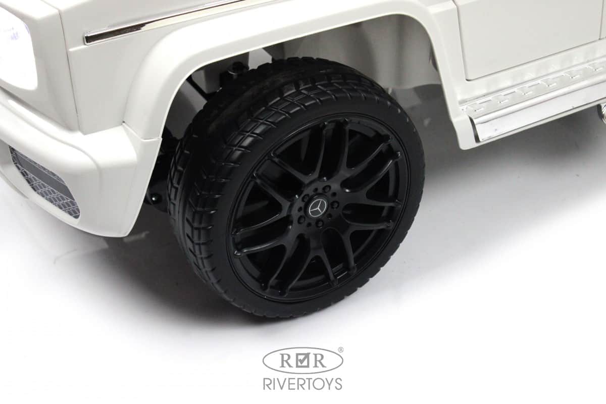 картинка Детский электромобиль Mercedes-Benz G65 (E111EE) белый 
