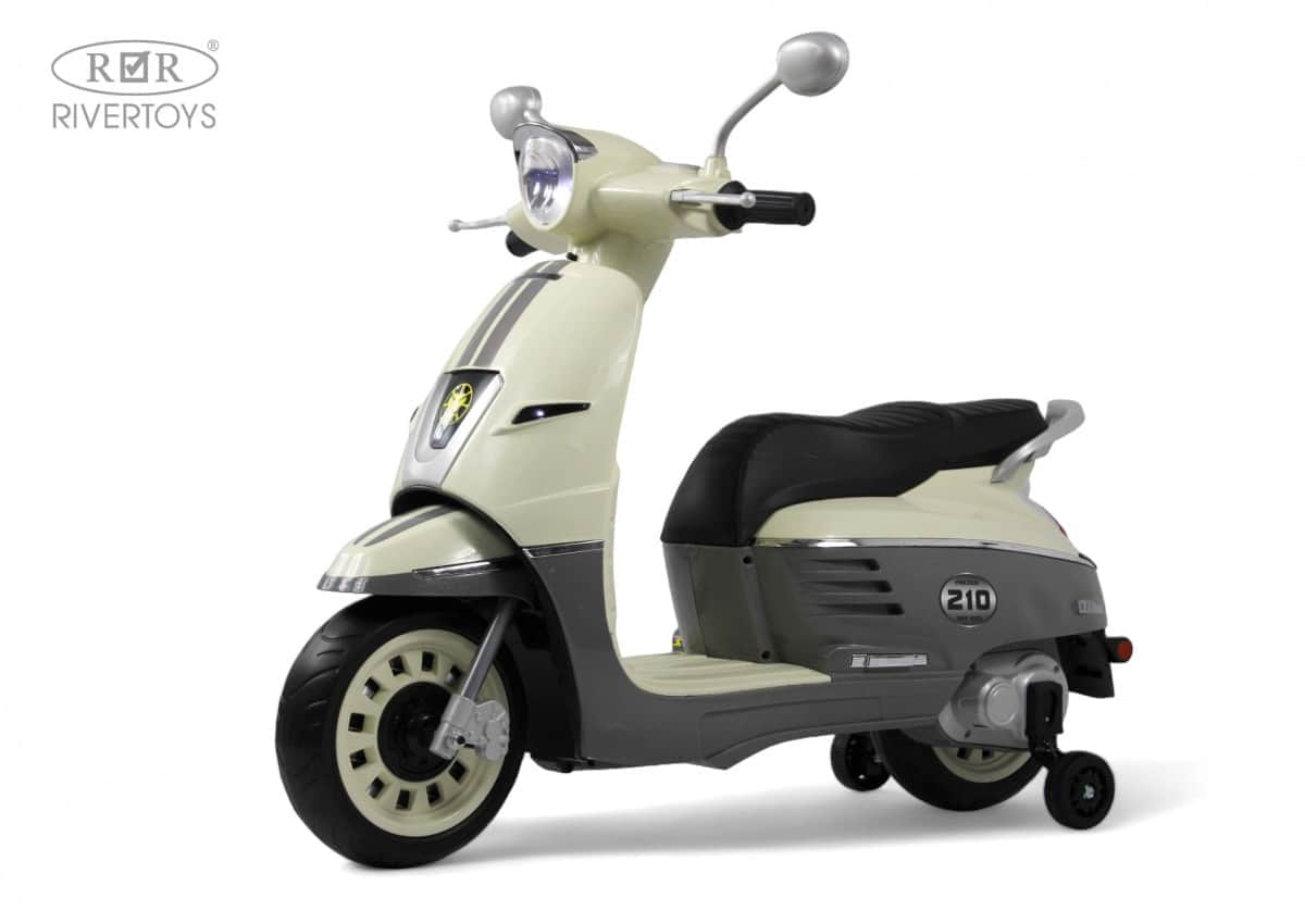 картинка Детский электромотоцикл Z222ZZ серый 