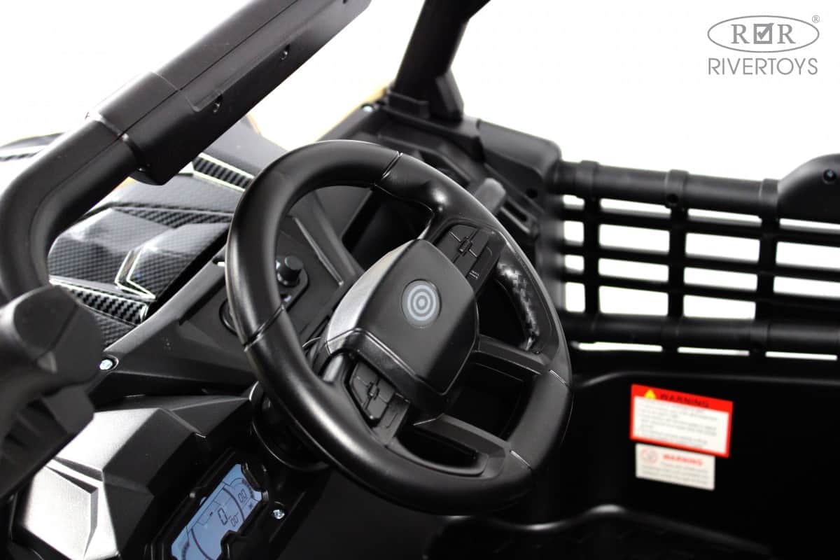 картинка Детский электромобиль K777KK 4WD кремовый 