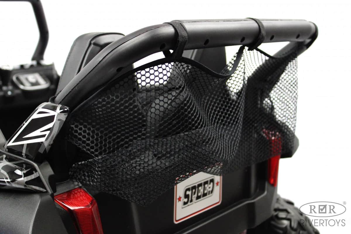 картинка Детский электромобиль T777TT 4WD черный Spider 