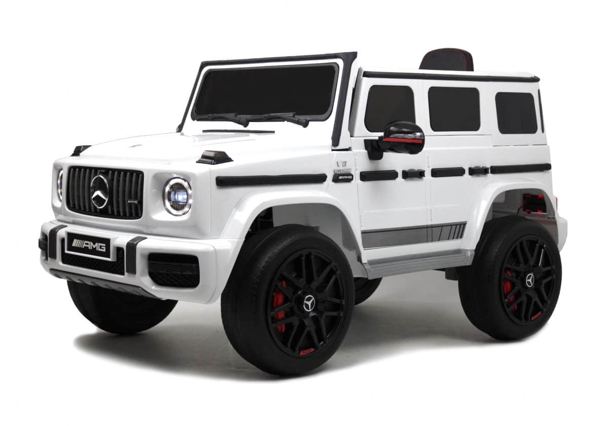 картинка Детский электромобиль Mercedes-Benz G63 (K999KK) белый 