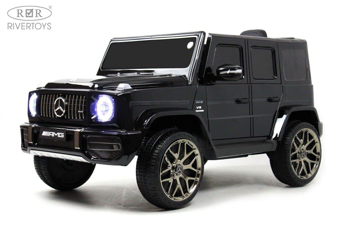 картинка Детский электромобиль Mercedes-Benz G63 (T999TT) черный глянец 