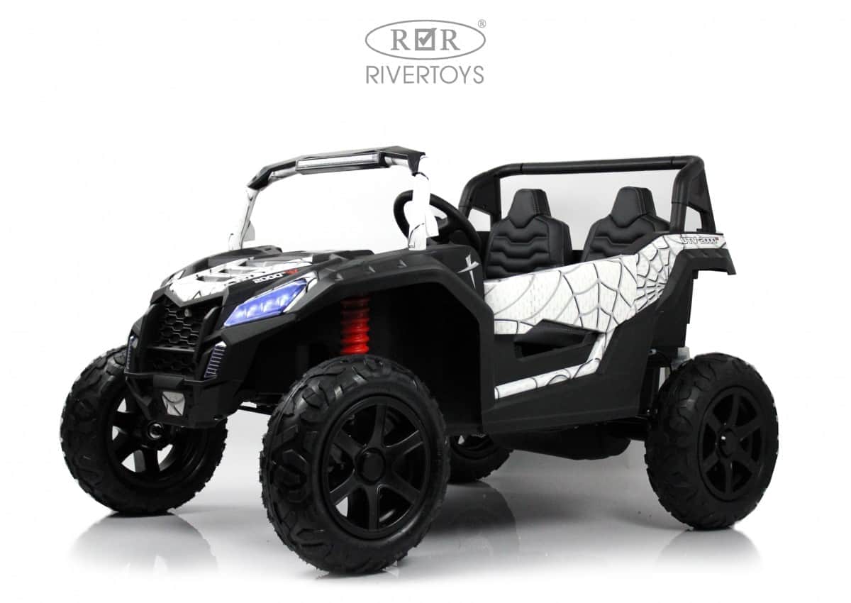 картинка Детский электромобиль M222MM белый Spider 