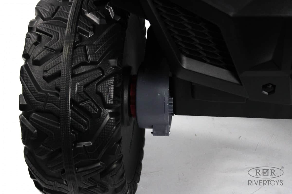 картинка Детский электромобиль K555KK 4WD 24V черный 