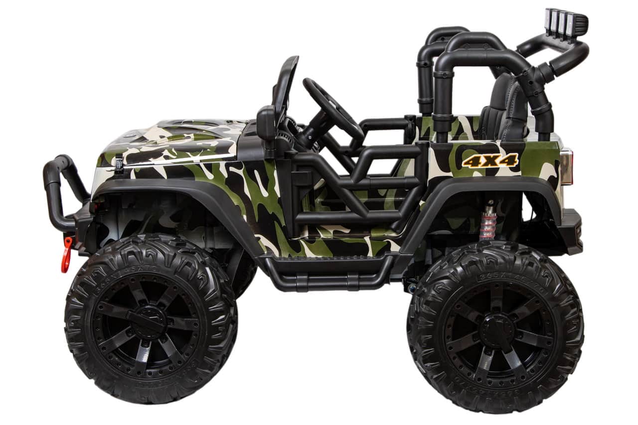 картинка Джип Jeep 24V JC666 Хаки зеленый краска 