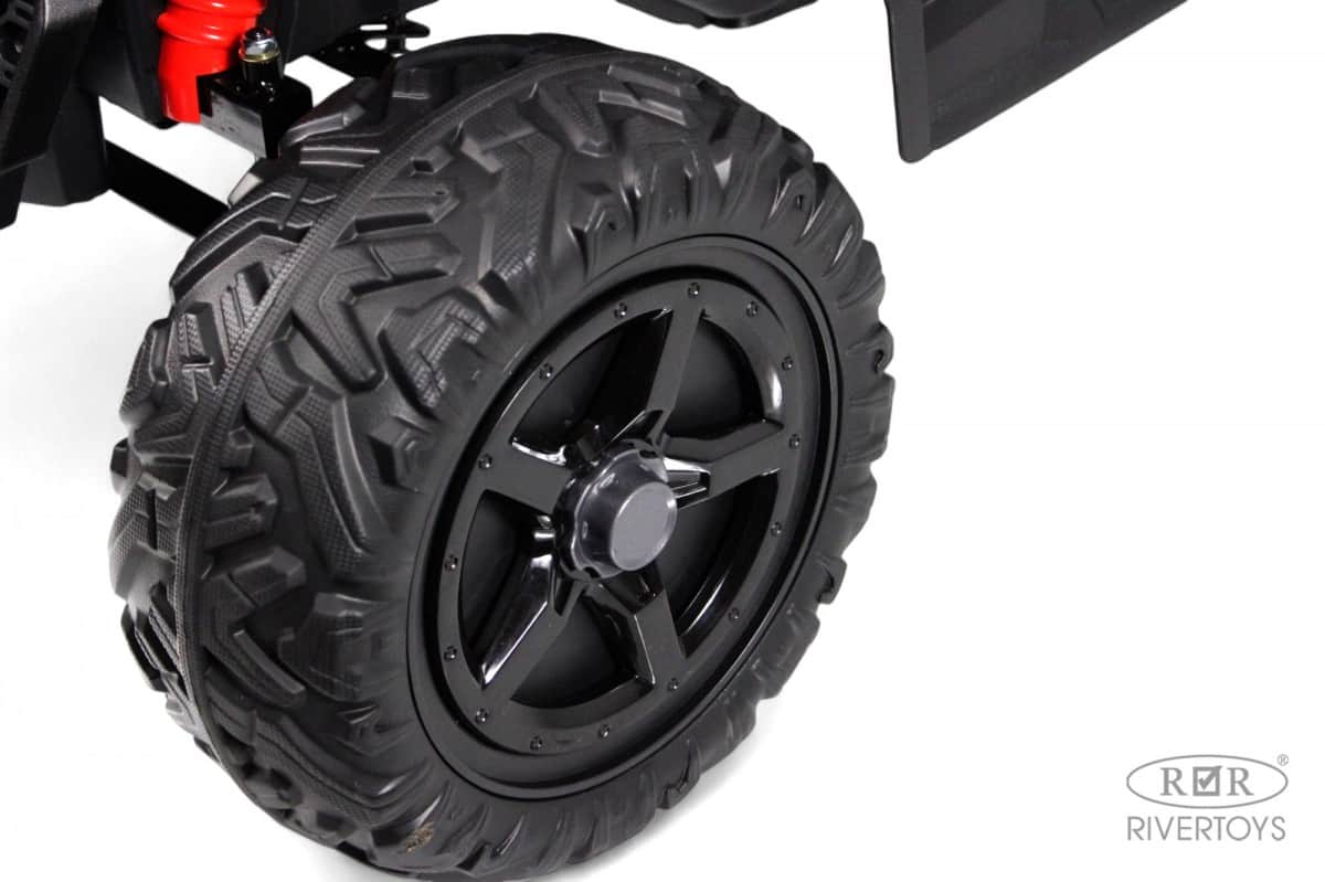картинка Детский электромобиль K555KK 4WD 24V черный 