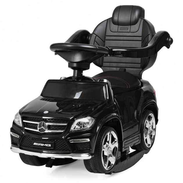 картинка Детский электромобиль - каталка Mercedes GL63 AMG Black LUXURY - SX1578H 
