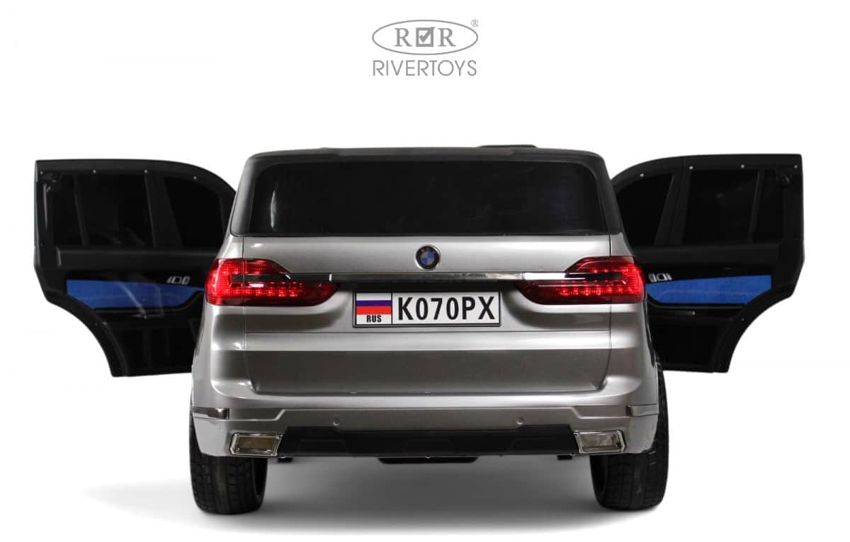 картинка Детский электромобиль K070PX серый глянец 