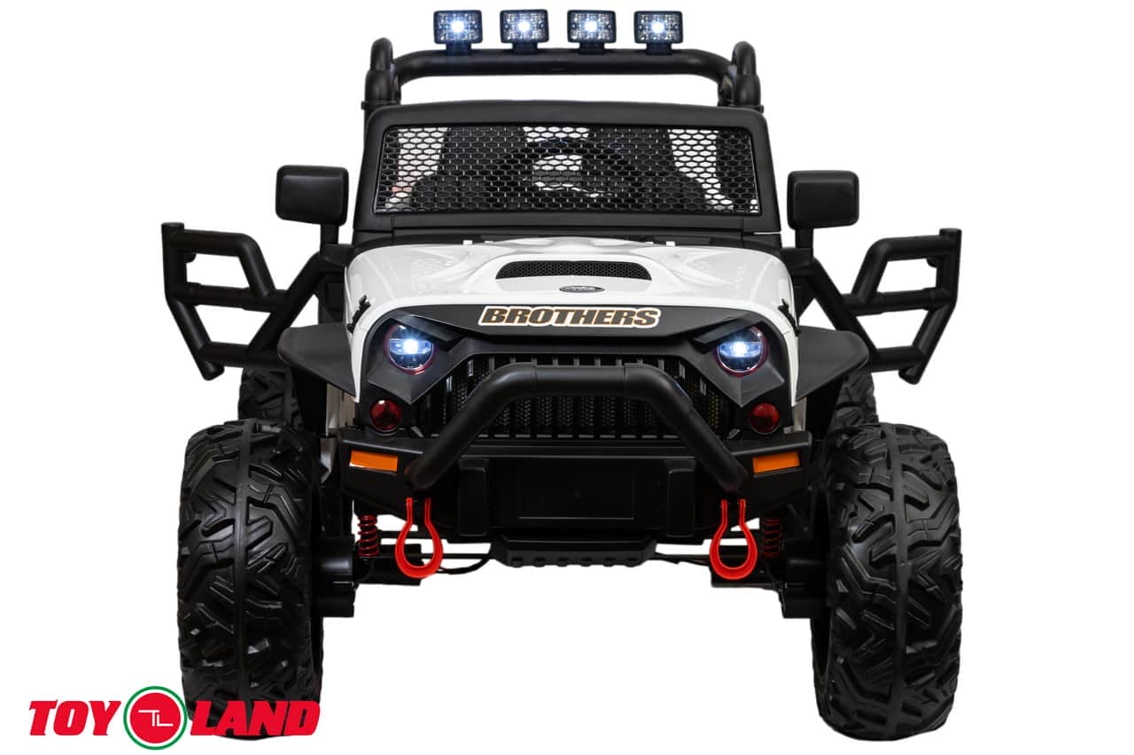 картинка Джип Jeep 12V 4х4 JC666 Белый 