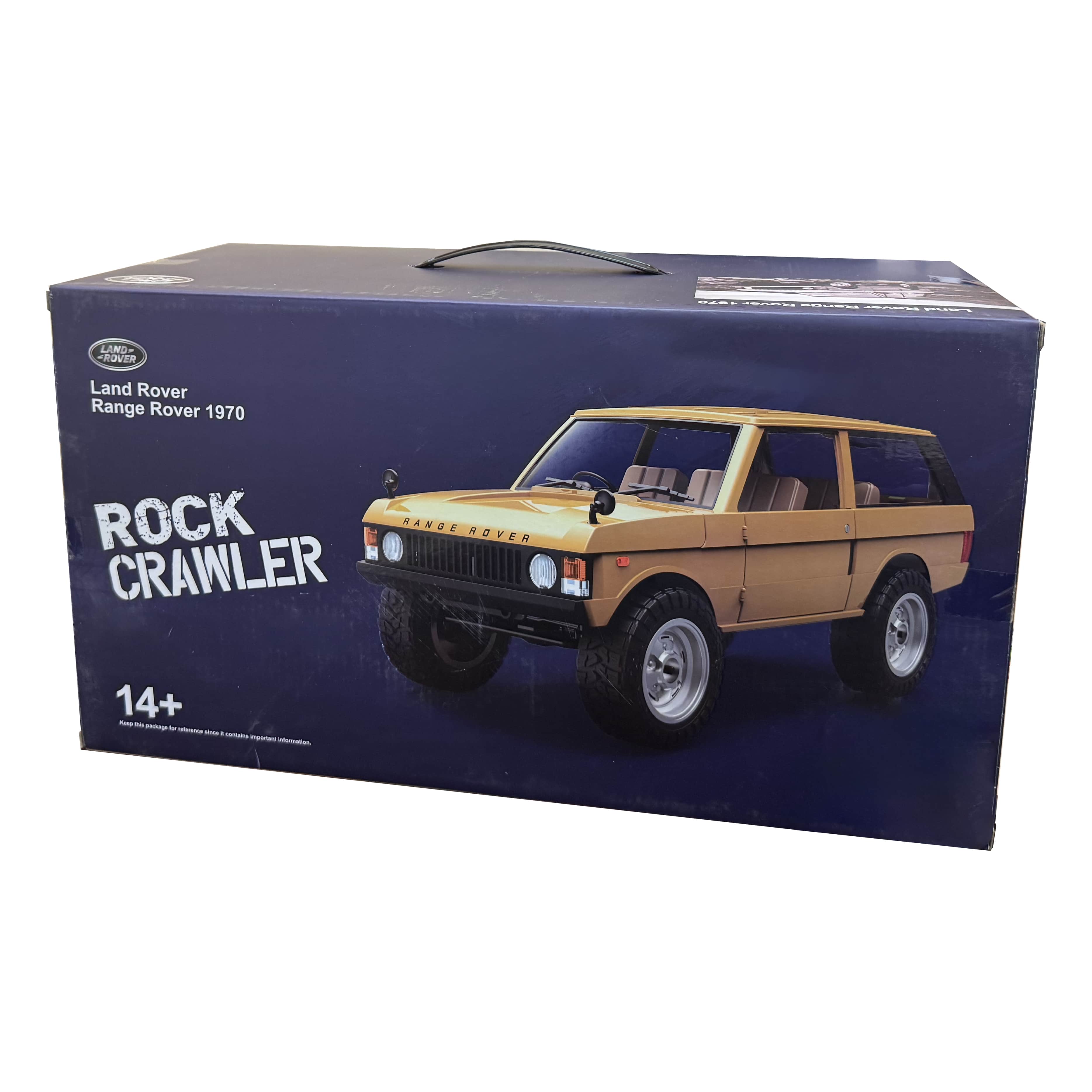 картинка Радиоуправляемый краулер Range Rover 4WD 1:12 - MN-168-YELLOW 
