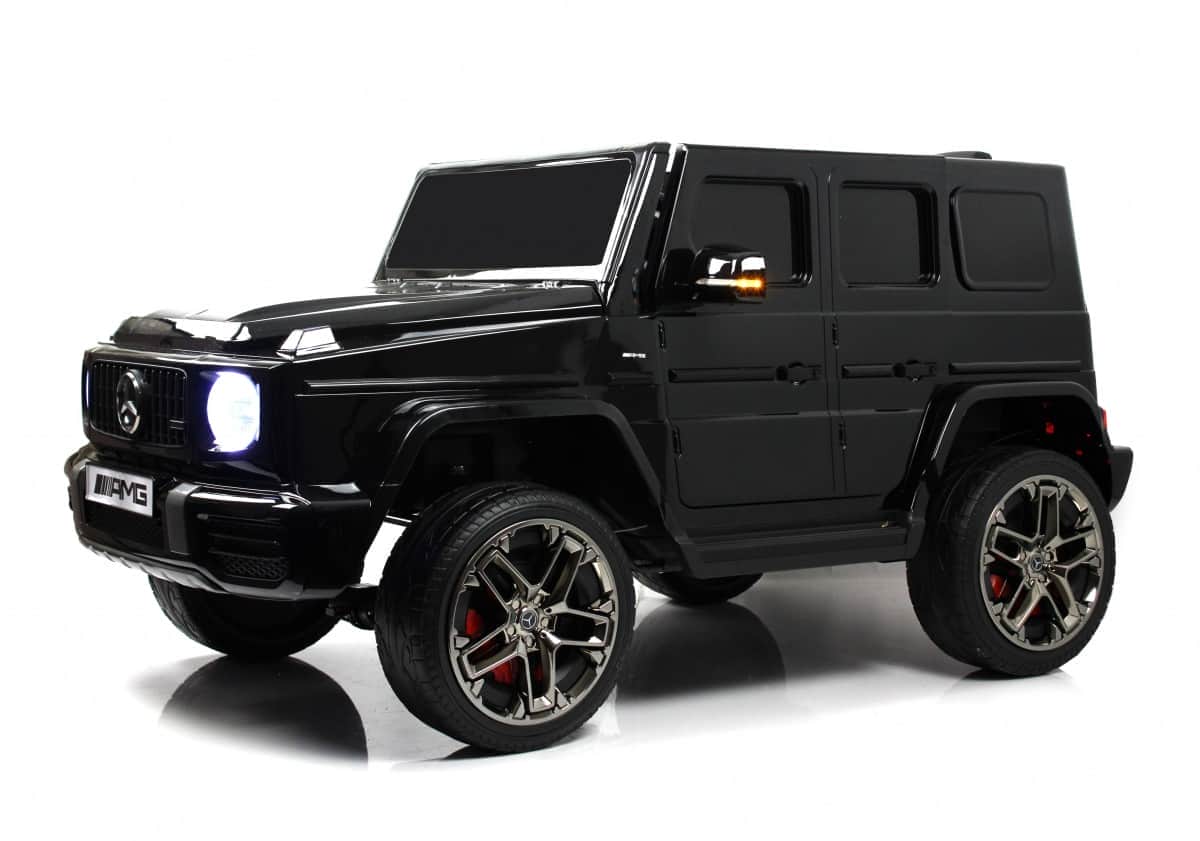 картинка Детский электромобиль Mercedes-AMG G63 (G111GG ПТГ) черный глянец 