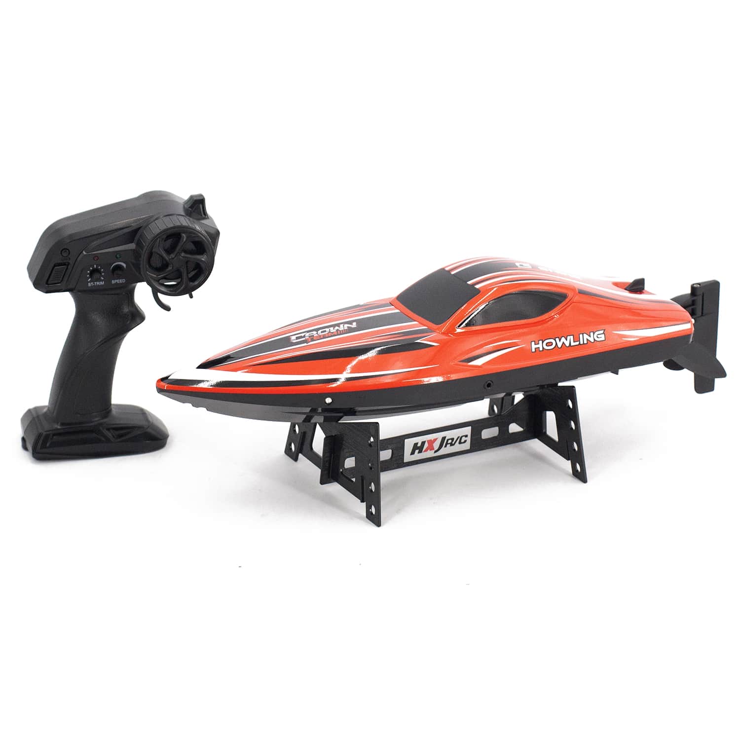 картинка Радиоуправляемый катер Chasing Waves PRO с сумкой (41 см, 55 км/ч, Brushless) - HJ818PRO-RED-BAG 