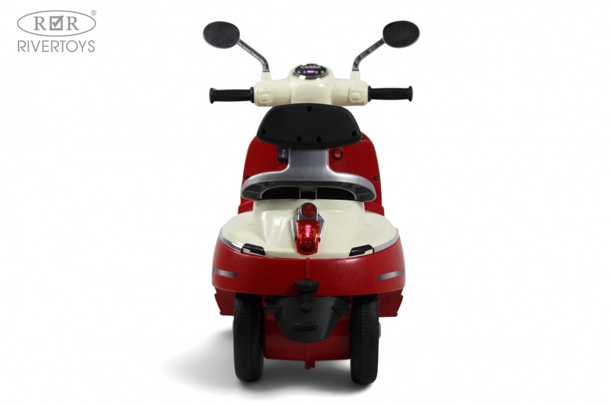 картинка Детский электромотоцикл Z222ZZ-M красный 