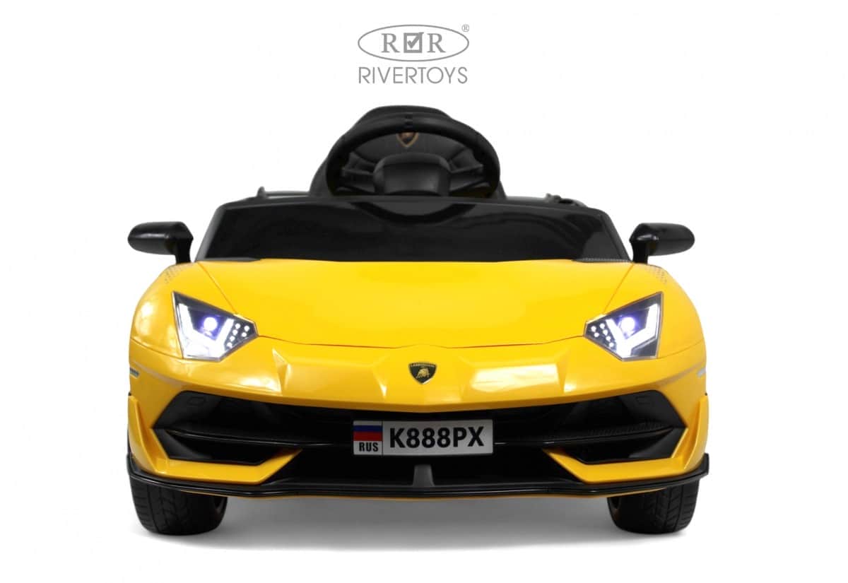 картинка Детский электромобиль K888PX желтый 