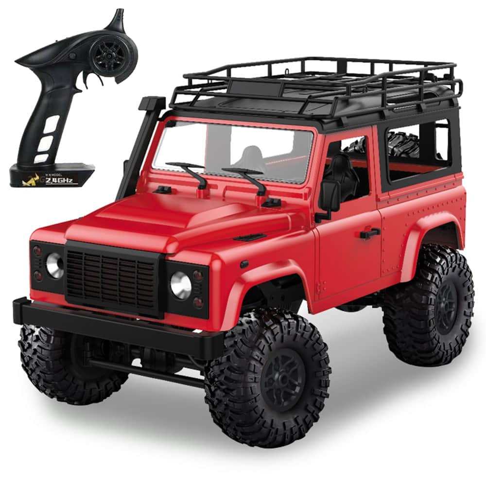 картинка Радиоуправляемый внедорожник Land Rover Defender 4WD 1:12 - MN-90-RED 