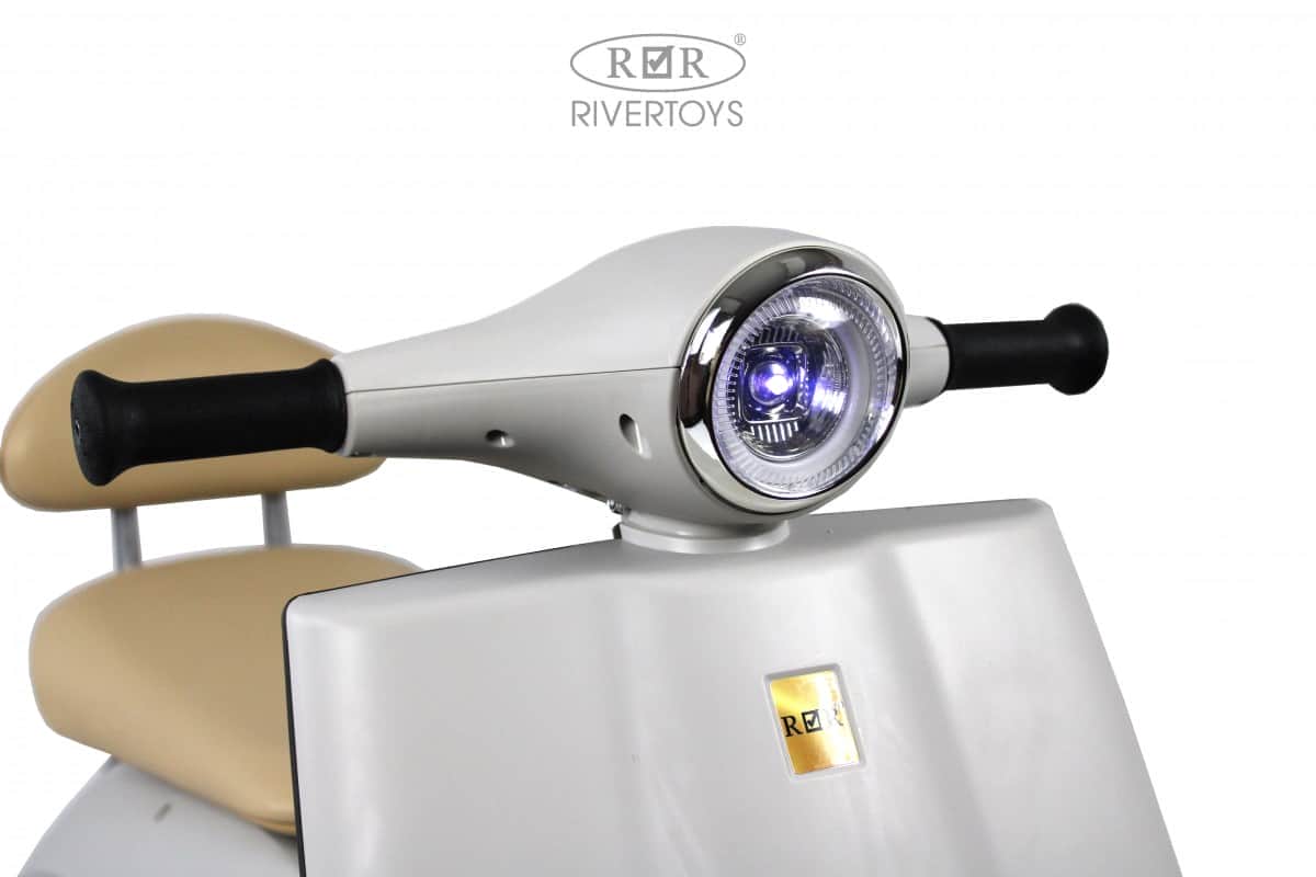 картинка Детский электроскутер K444PX-A серый 