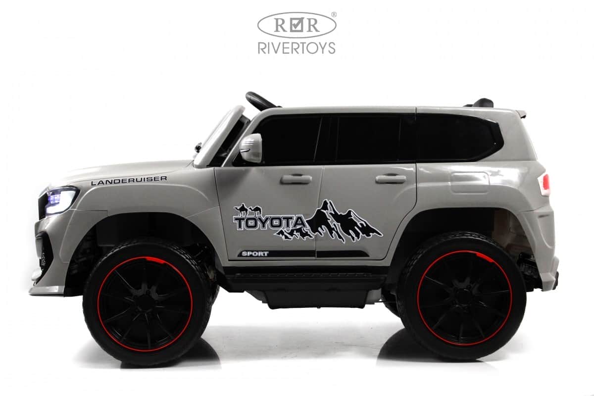картинка Детский электромобиль G555GG серый 