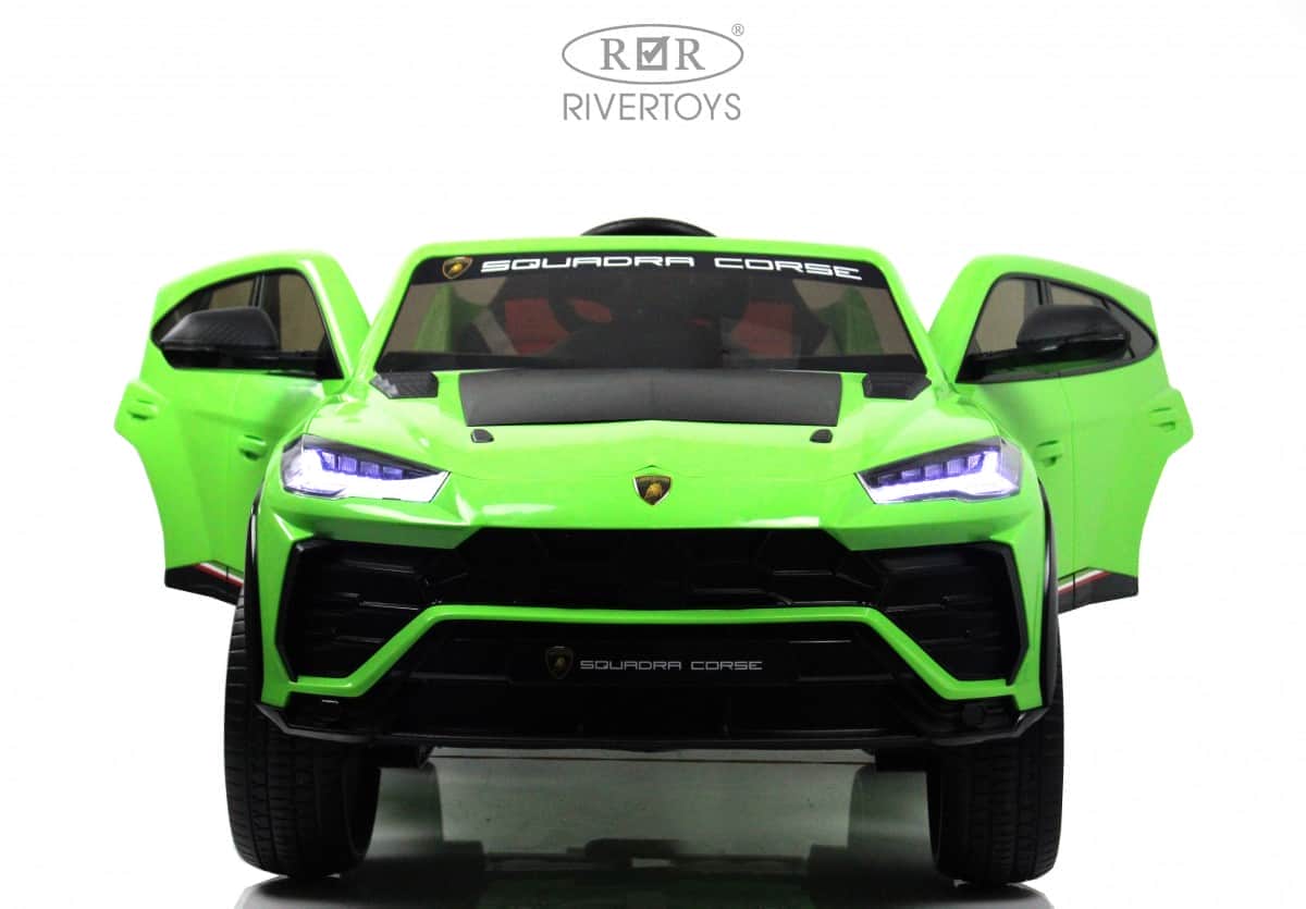 картинка Детский электромобиль Lamborghini Urus (E777EE) зеленый 