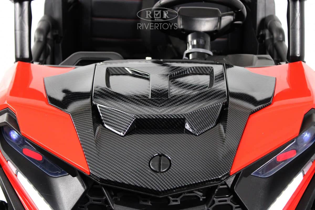 картинка Детский электромобиль K555KK 4WD 24V красный 