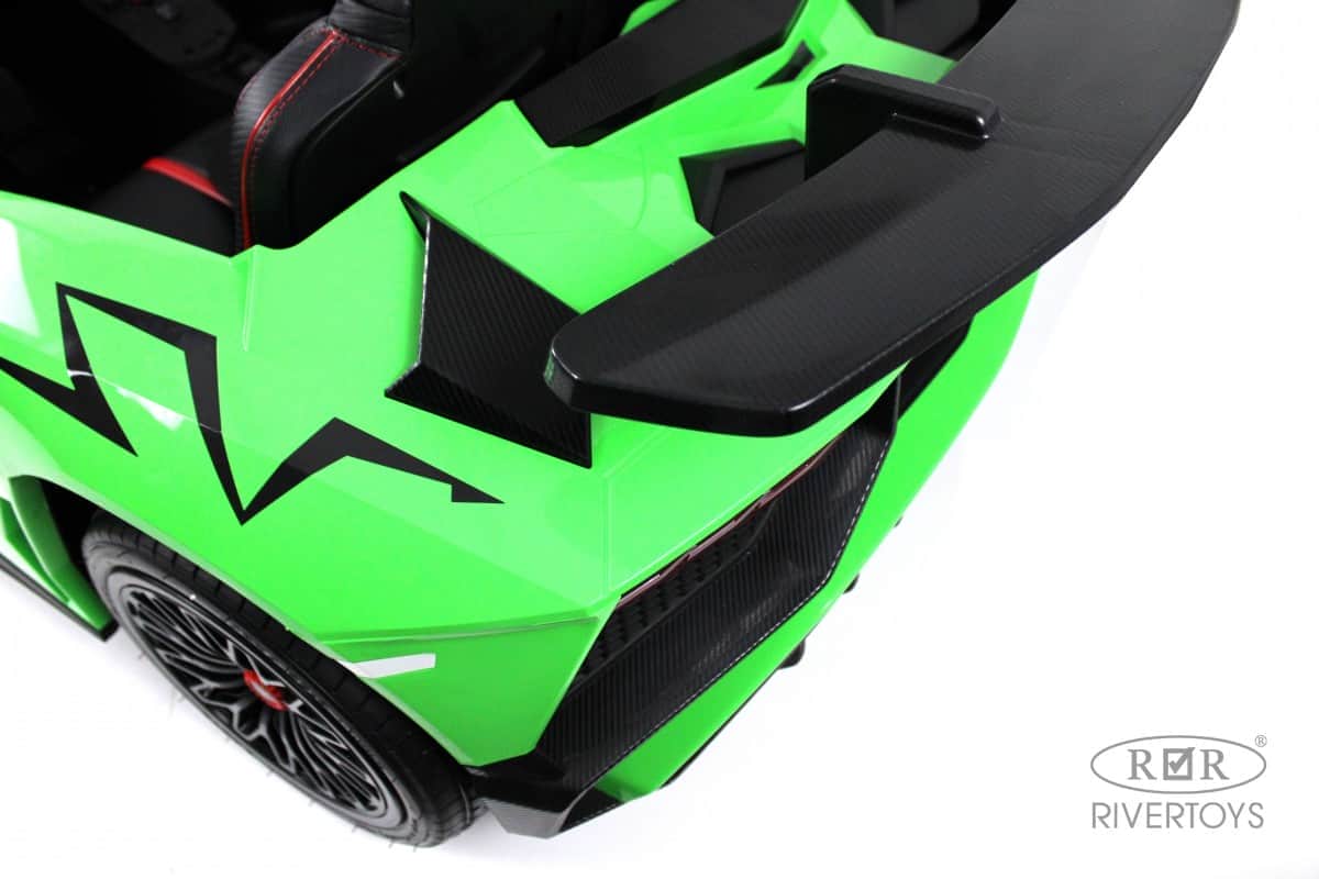 картинка Детский электромобиль Lamborghini Aventador SV (M777MM) зеленый 