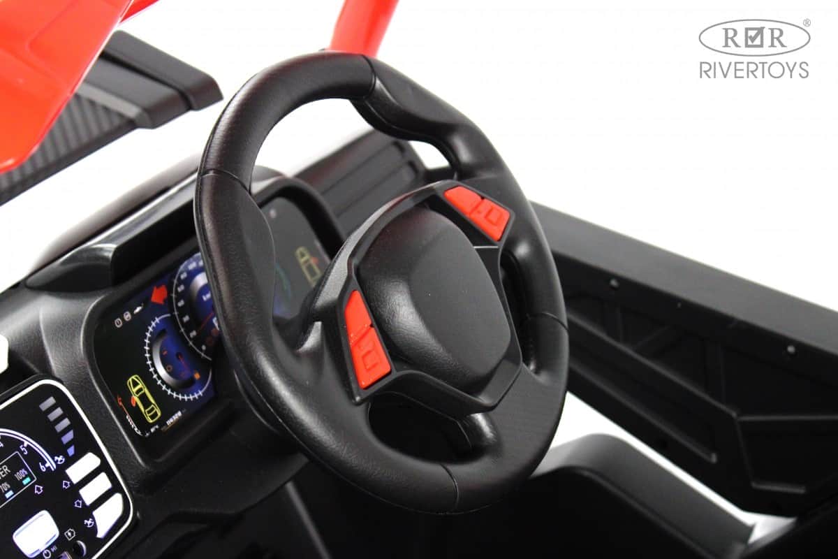 картинка Детский электромобиль F888FF-A 4WD красный 