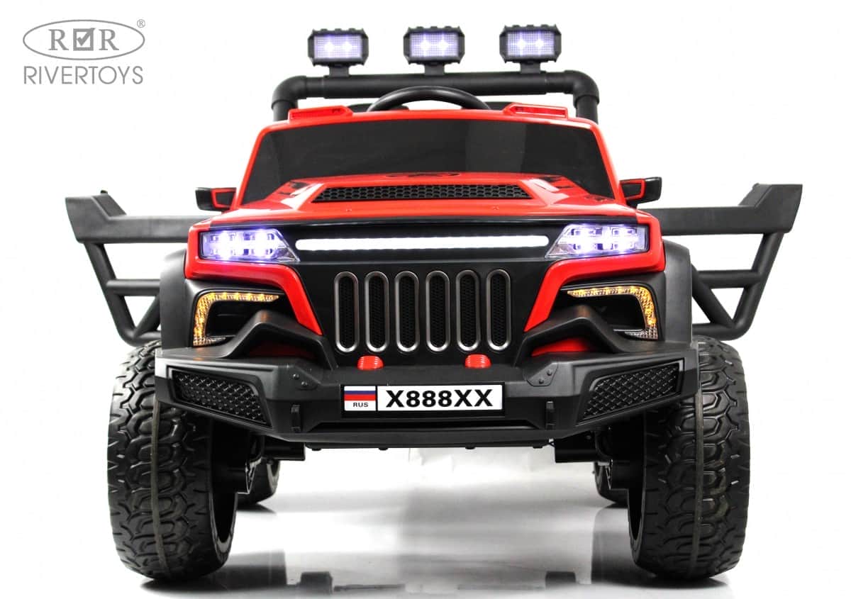 картинка Детский электромобиль X888XX красный 