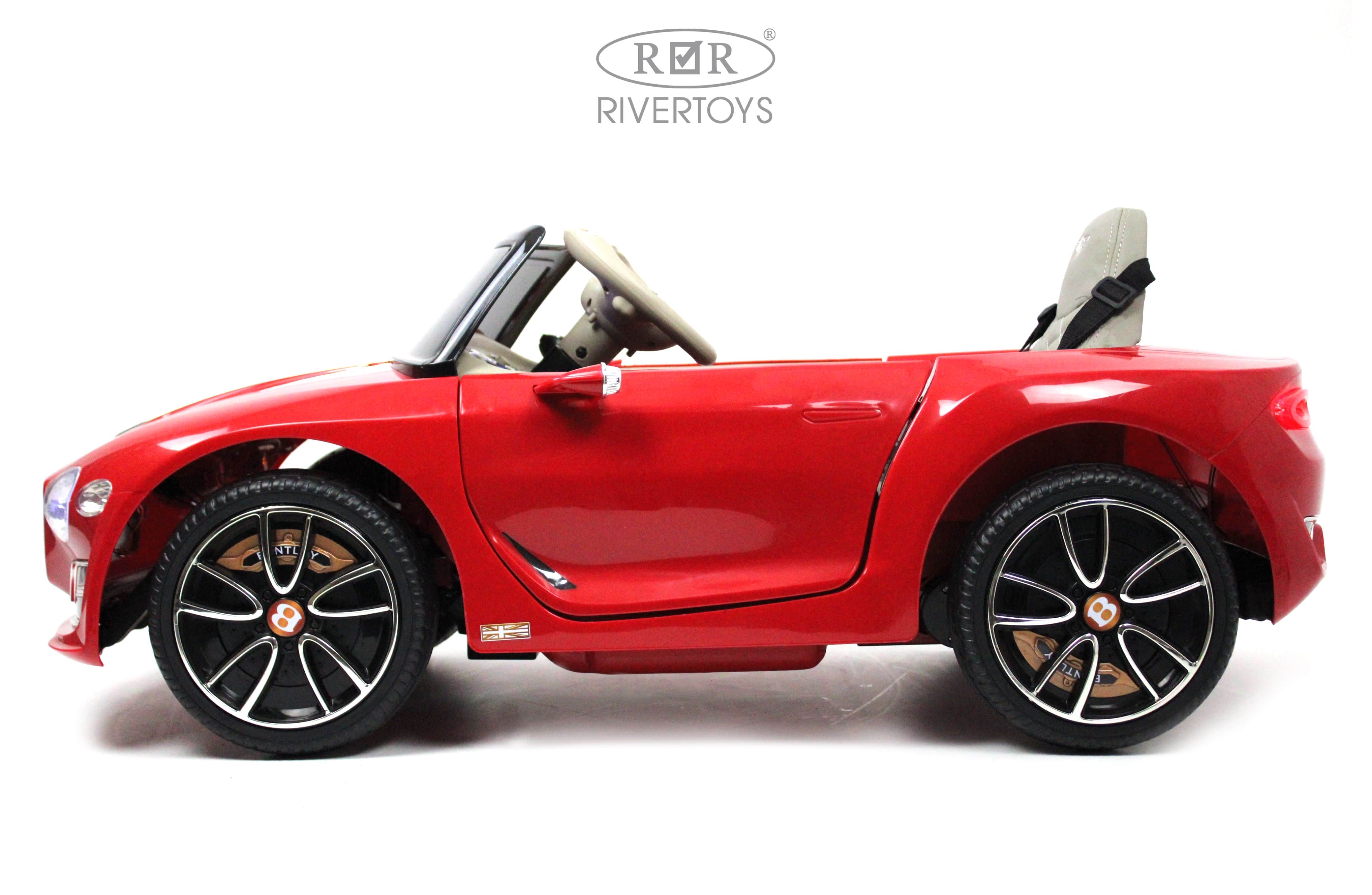 картинка Детский электромобиль Bentley EXP12 (JE1166) красный 