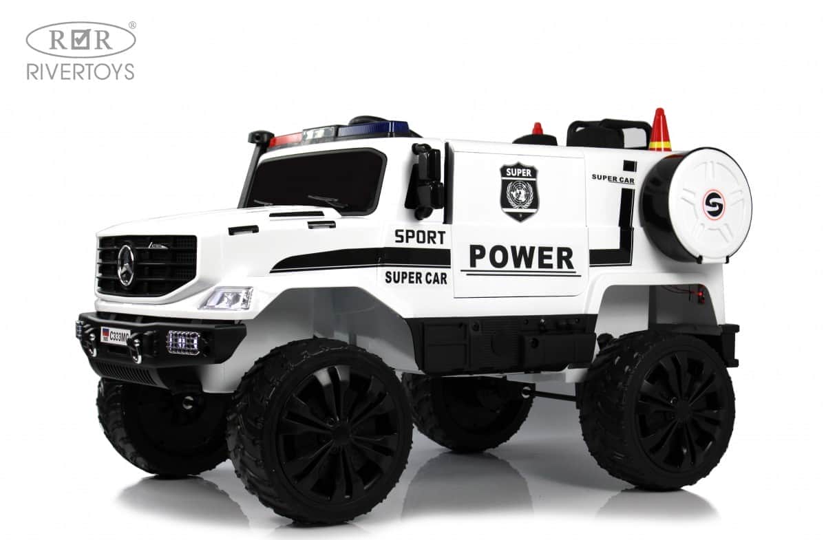 картинка Детский электромобиль C333MC белый 