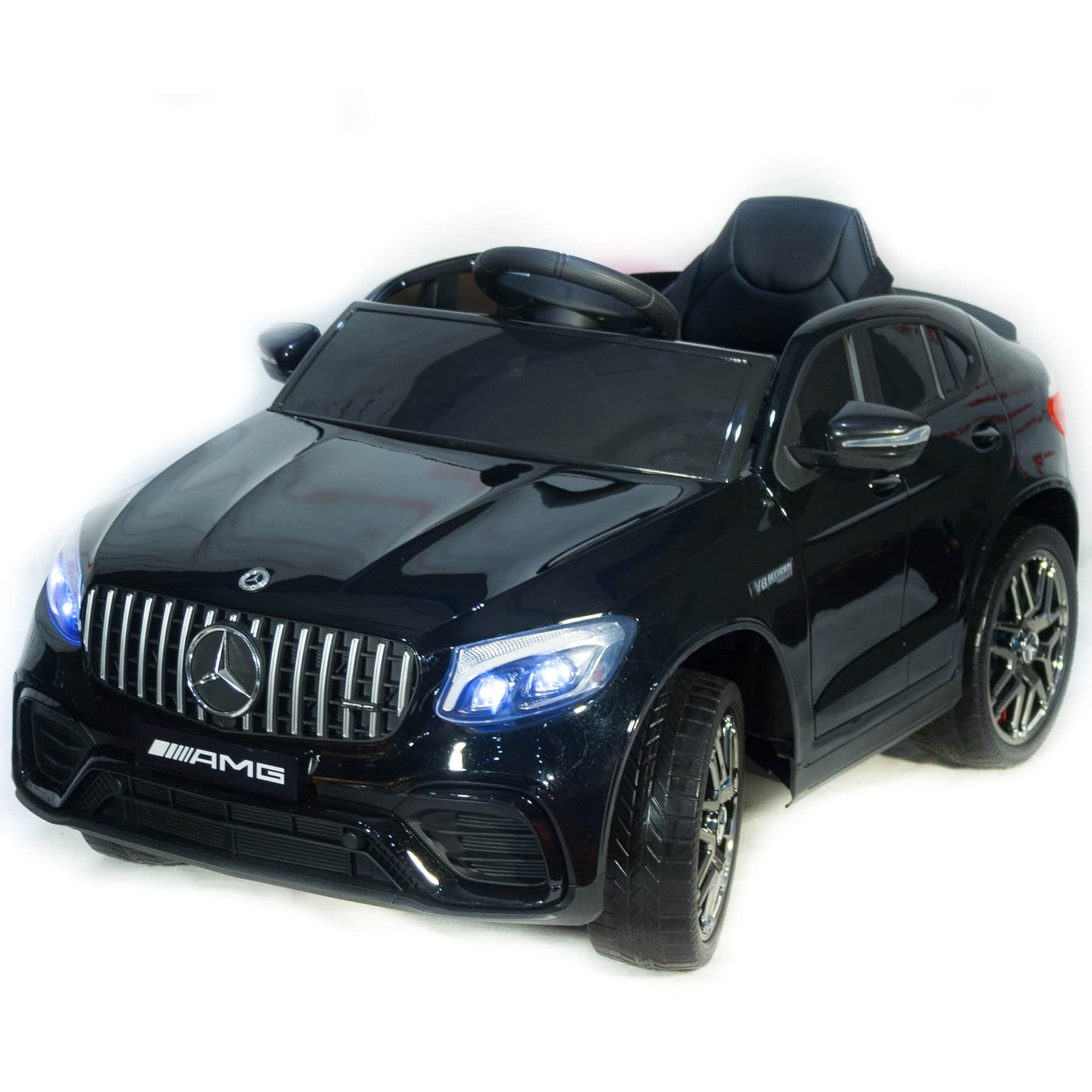 картинка Джип Mercedes Benz GLC 63S Coupe Черный краска 