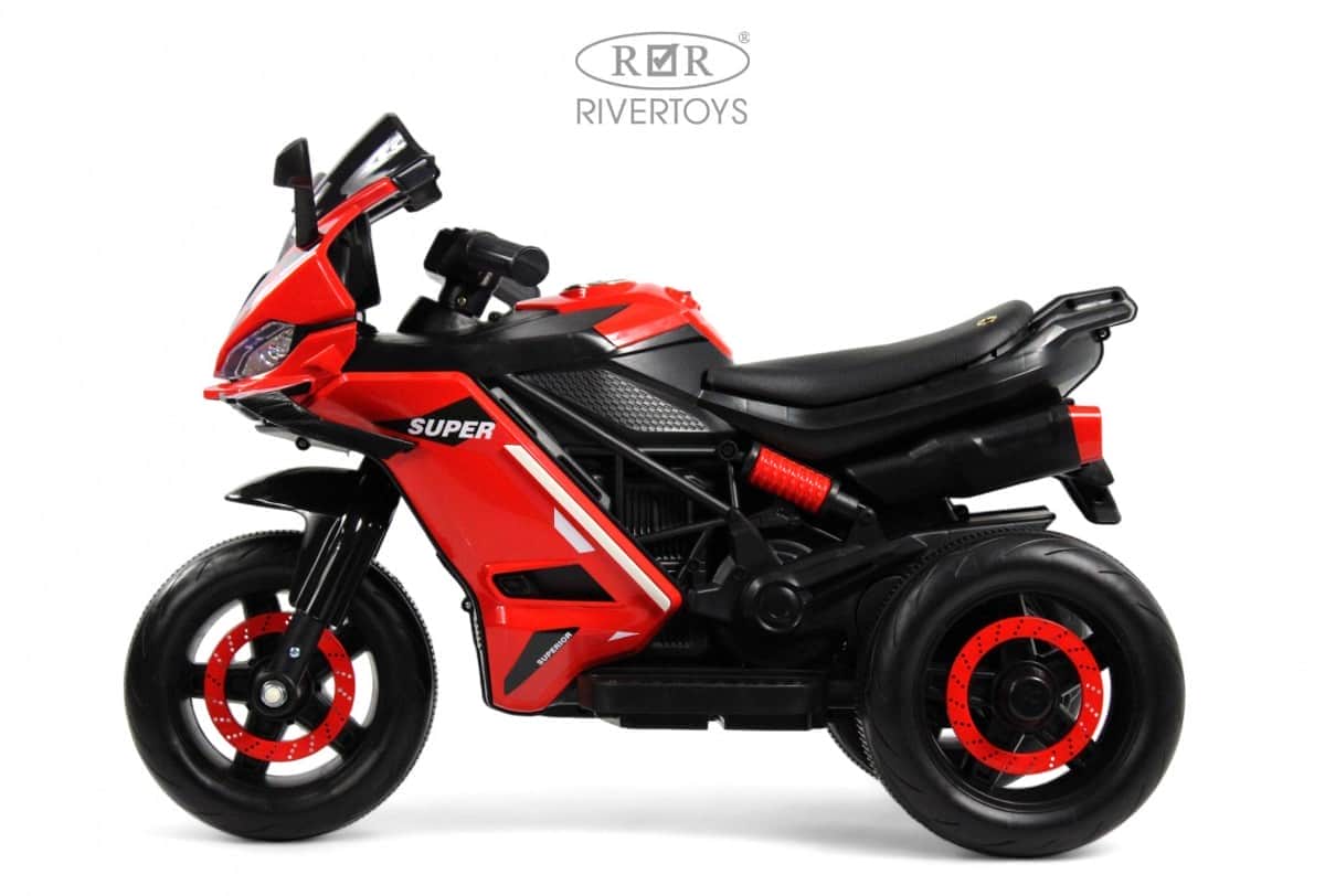 картинка Детский электротрицикл K002PX-A красный 