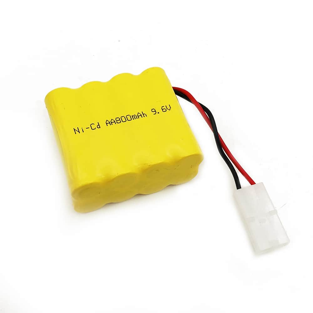 картинка Аккумулятор Ni-Cd 9.6V 800 mAh AA Tamiya - HQ781-10-01 
