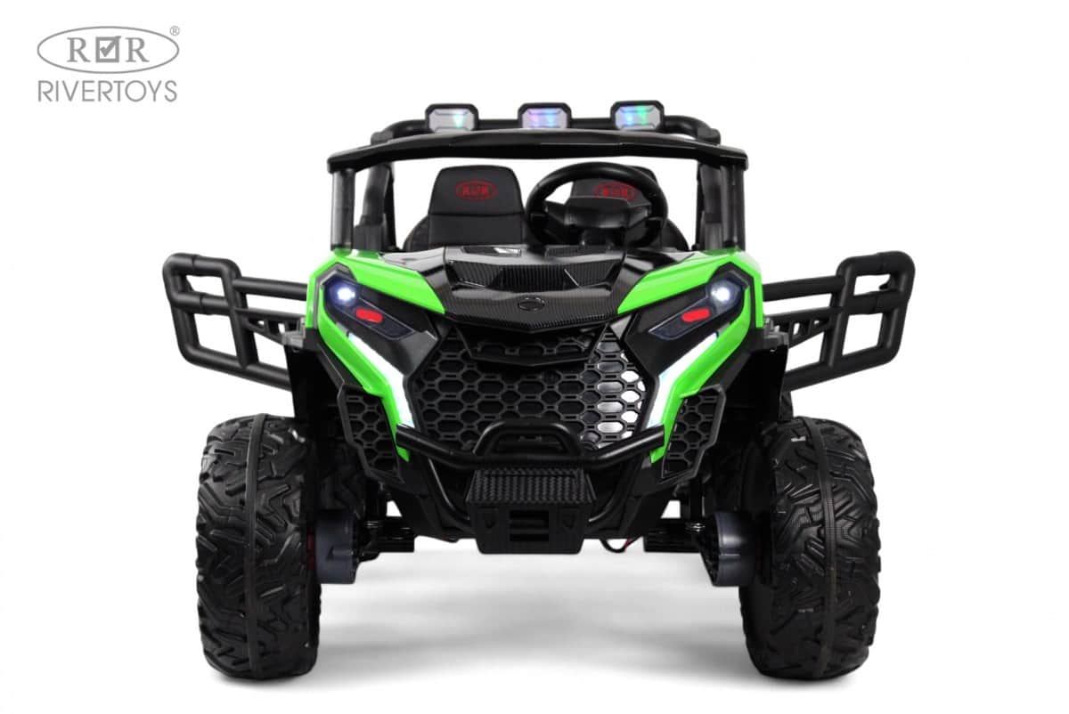 картинка Детский электромобиль K555KK 4WD 24V зеленый 