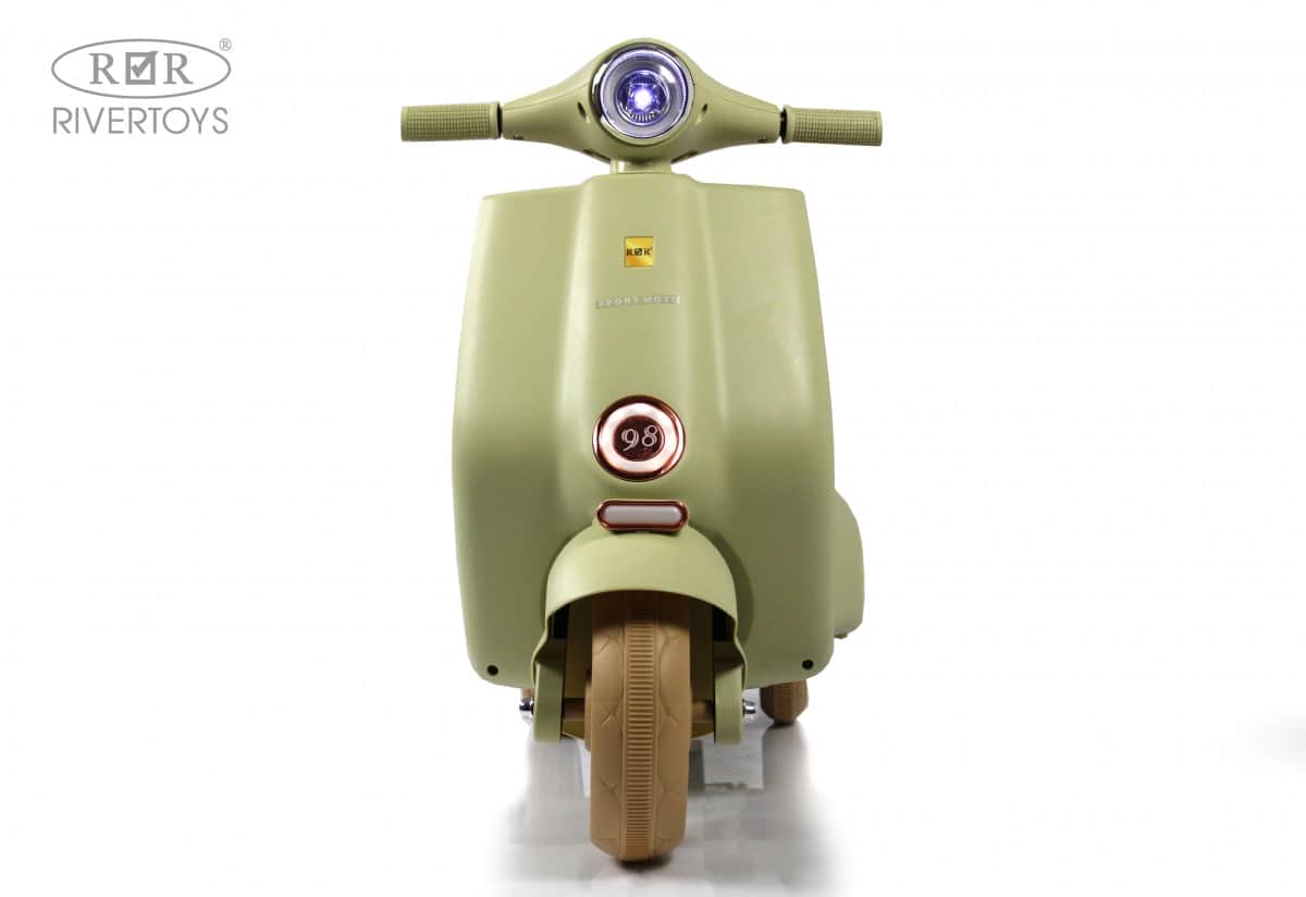 картинка Детский электроскутер K444PX-A зеленый 