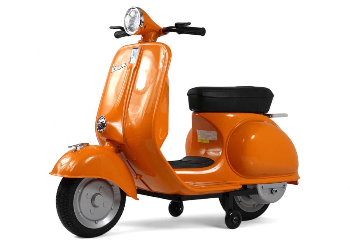 картинка Детский электроскутер VESPA (M888MM) оранжевый 