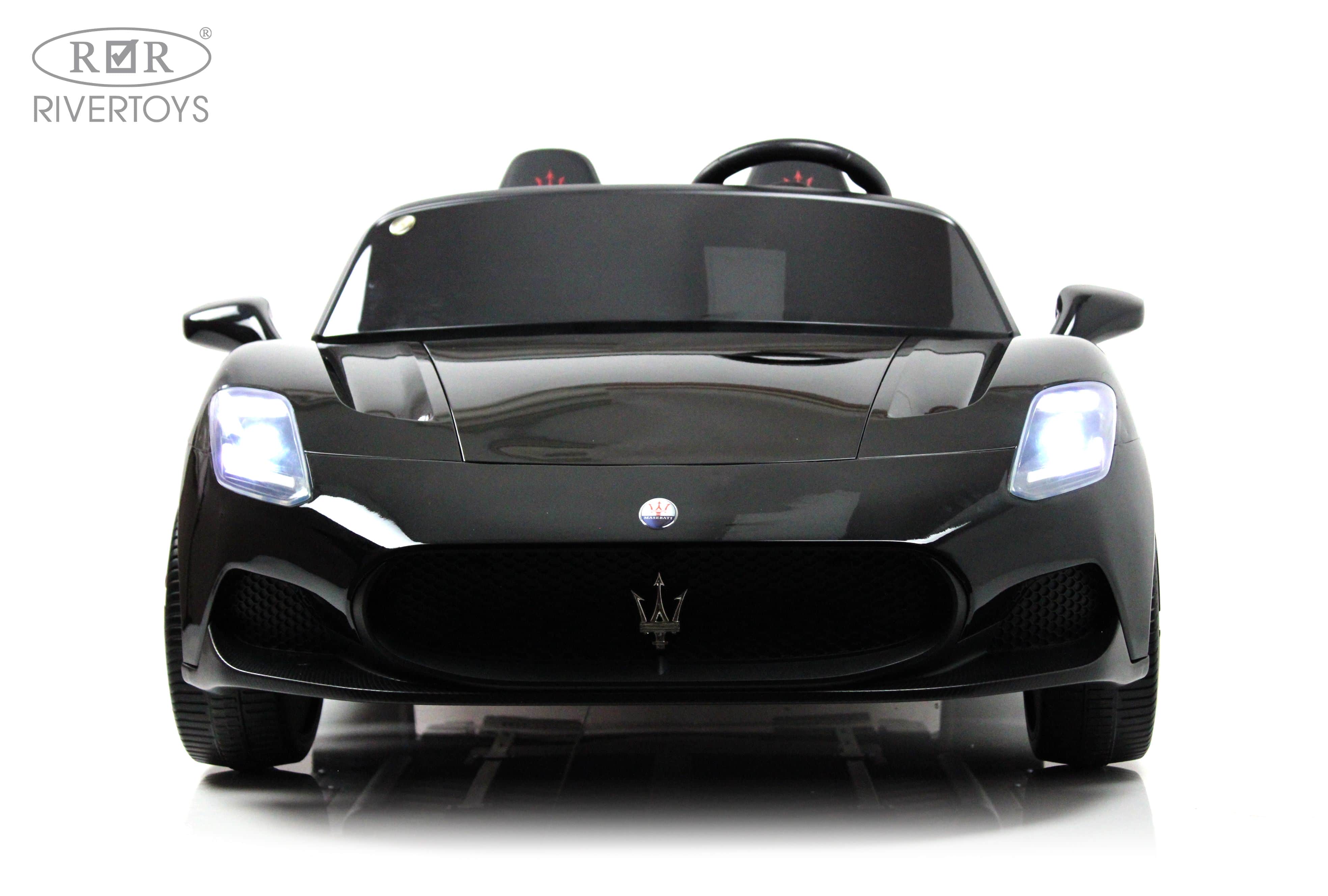 картинка Детский электромобиль Maserati MC20 (P111PP) черный глянец 