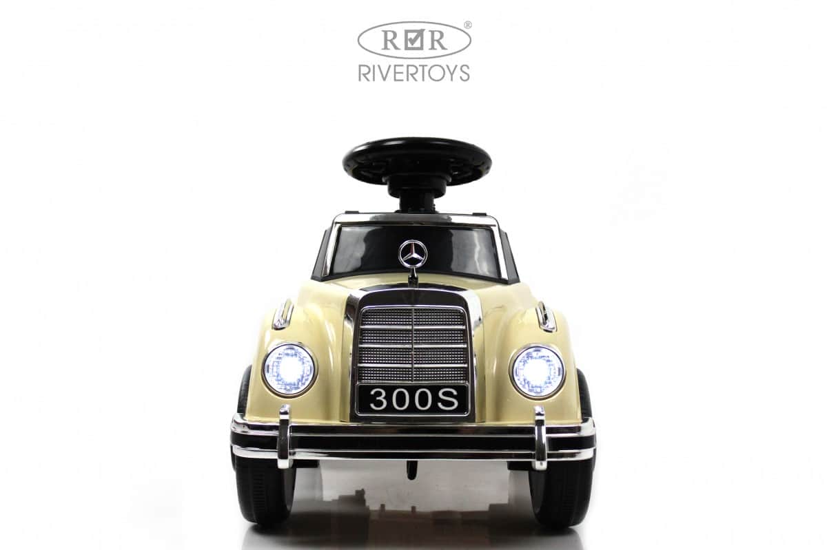 картинка Детский толокар Mercedes-Benz 300S (LS-128A) бежевый 